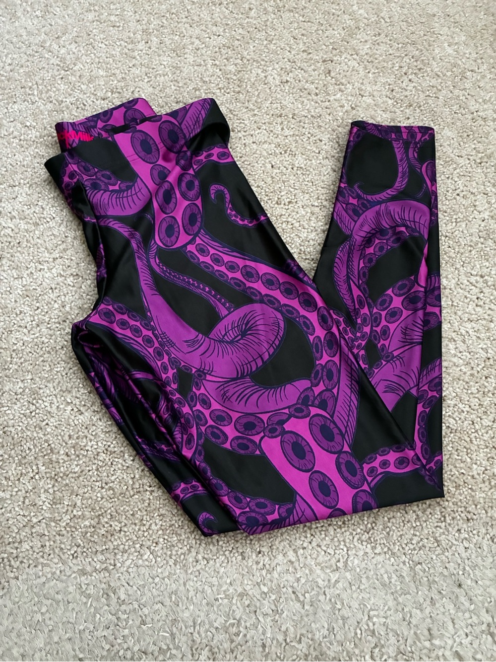 Blackmilk purple octopus leggings